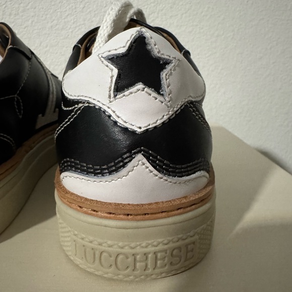 Lucchese Women’s Double L Lace up Sneakers (Do not have box) - Picture 5 of 9